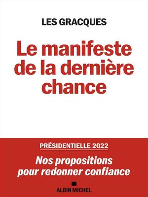 cover image of Le Manifeste de la dernière chance